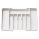 Laiendatav n&otilde;udealus, paksendatud 8 kambriga, h&otilde;lpsasti sorteeritav, reguleeritava laiusega t&ouml;&ouml;laua korraldusalus must