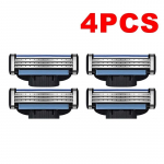 Raseerimisraseerimisterad n&auml;ohoolduseks, 3-kihilised raseerija asenduspead 4pcs