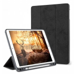 iPad Pro 12.9 2017/2015 &uuml;mbris pliiatsihoidjaga, nutikas volditav alus, automaatse une/&auml;rkveloleku funktsiooniga kaitse&uuml;mbris iPad Pro 12.9 2020 jaoks 2015-2017 iPad 12.9