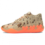 Puma MB.01 Digitaalne Camo Unisex Tossud P&auml;evitus Pruun Kahvatu-Khaki Ultra-Oranž 379217-01 40.5