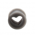 1 tk Unisex s&uuml;damekujuline silikoonist k&otilde;rvatropi tunneli laiendaja keha augustamise ehted 16mm