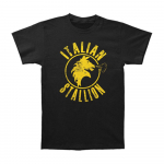 Rocky Italian Stallion Slim Fit must Unisex T-s&auml;rk S
