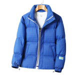 Fat Plus Size Sport vabaaja puuvillane s&auml;rk Meeste talvine plush pluss paks jope L valge