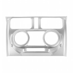 ABS-auto manuaalse kliimaseadme juhtpaneel Dekoratiivne kleebiste paneel Suzuki Jimny 2019 kuni interj&ouml;&ouml;ri tarvikud s&uuml;sinikkiust tr&uuml;kitud h&otilde;be