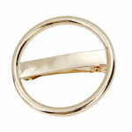 Naiste Punk Circle juuksen&otilde;el Kuldne h&otilde;bedane juukseklambriga sulamist &uuml;mmargune klambriga peakate kuldne