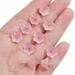 10 tk/20 tk 12 x 7 mm klaasist imiteeritud nefriitv&auml;rvi gradientv&auml;rviga maikelluke meisterdamiseks ehete valmistamiseks 12x7mm 10pcs