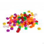 100 Pieces Colorful Corn Lure s Soft Carp Smell Full Floating Artificial Grain