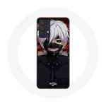 &Uuml;mbris Samsung Galaxy A32 5G Ghoul Kaneki Ken Mask Jaapani anime jaoks