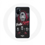 Oppo A53 &uuml;mbris La casa de papel bella ciao logoga