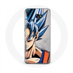 &Uuml;mbris Samsung Galaxy A3 2017 Anime Dragon Ball Goku Blue Hair jaoks
