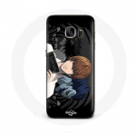 &Uuml;mbris Samsung Galaxy S7 Edge Light Yagami Death Note Anime jaoks