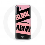 Coque pour Huawei P30 Pro BTS ARMY Et Blackpink Blink Rose Noir