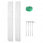 2/4/6 tk Reguleeritava k&otilde;rgusega vesisamblakolonn Sfagnum taimed Plastikust samblavarras sisetaimed Korduvkasutatav taimetugi 2pcs