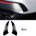 Car Front Bumper Splitter ABS Decoration For Mercedes Benz CLA class C118 -2022 CLA250 CLA180 CLA200 Front Canards as pictureL2R
