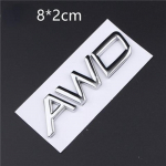 Autoga muudetud autokleebised metallist AWD T5 T6 autologo S60L XC60 XC90 modifitseeritud poritiiba standardsaba standardsed autodekoratiivsed kleebised AWD