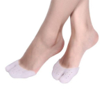 Titan pehme jala silikoonpadja valge m&otilde;lema k&uuml;lje komplekt, 1 komplekt, 2 tk