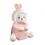 Cartoon Rabbit Shape Car Plush Tissue Box armas salvr&auml;ti siidipaberi hoidik Loov auto k&auml;etoe &uuml;mbris A