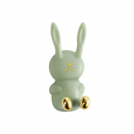 Cartoon Bunny Shape hambaharjahoidja Creative Seinale paigaldatav Traceless Hook Multifunktsionaalne Organiseerimiskonks Vannitoatarvikud valge
