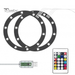 RGB LED-valgusriba PS5 &otilde;hukesele plaadile ja digitaalsele v&auml;ljaandele, 8 v&auml;rvi 400 efektiga DIY paindlik m&auml;ngukonsooli v&auml;rvimuutev dekoratiivlambir&otilde;ngaste komplekt Sets