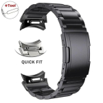 No Gaps titaanrihm Samsung Galaxy Watch 6 Classic 43mm 47mm 6/5/4 40mm 44mm 5Pro 45mm luksuslik &auml;ririhm 42mm 46mm jaoks for Watch 4 44mm must