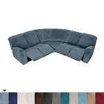 Talvine 5-kohaline L-kujuline Chaise Lounge diivani kate Velvet &uuml;hev&auml;rviline k&otilde;ikeh&otilde;lmav diivani kate Esimese klassi kate k&otilde;ikeh&otilde;lmav elastne Corner 1 piece set