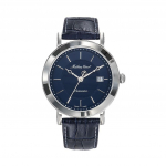 Mathey-Tissot City nahast rihm sinine numbrilauaga automaatne meeste k&auml;ekell HB611251ATABU sinine