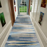 P&otilde;hjamaade stiilis elutoa vaip, koridori vaip, abstraktne geomeetriline magamistoa vaip, k&ouml;&ouml;gimatt, kristallveluurist uksematt 60x90cm