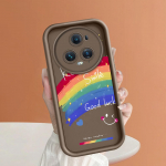 Pehme silikoonist ruudukujuline redelprintimise mustriga telefoni korpus, t&auml;iskaanega kaamera p&otilde;rutuskindel kummist &uuml;mbris Huawei Honori jaoks Honor X9 5G must