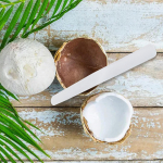 Coconut Opener Egg Tools, White Easy to Use, Meat Opener, Shell for 25cm