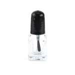 2Ml/3Ml T&uuml;hi k&uuml;&uuml;nelaki l&auml;bipaistev klaaspudeli hoiukonteiner musta korgiga 2ml
