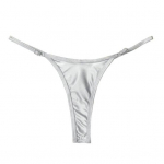 Naiste G-string, l&auml;ikiv kolmnurga kuju, &uuml;hev&auml;rviline elastne pehme reguleeritav rihm L