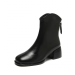 Poolsaapad naistele Turske kontsa kandiline pea S&uuml;gis- ja Talvine Prantsuse kitsad saapad Selja T&otilde;mblukk Suur Suur Valge 34 valge