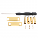 1Komplekt Metallist kingapaelad Otsid Pea Kingapael Lukk Tee ise kingatarvikud Kinga pannal