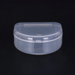 1 tk hambaravikarp hambaproteeside hammaste s&auml;ilitus&uuml;mbris, suukaitse konteiner 6,4 x 6,5 x 2,5 cm
