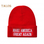 Talvem&uuml;ts Teeb Ameerika J&auml;lle Suureks Trump Presidendi Valimiskampaania Kootud Paks Elastne Soe Tuulekindel Rattas&otilde;idu V&auml;lis&otilde;hu M&uuml;ts Peakate punane