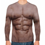 Meeste kevadine ja s&uuml;gisene pikkade varrukatega T-s&auml;rk Meeste avara &uuml;mara kaelusega kapuuts, 3D-tr&uuml;kiga tr&uuml;kitud pikkade varrukatega top S