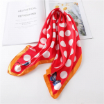 60 cm naiste uus mitmek&uuml;lgne simuleeritud siidist kaelakaitse p&auml;ikesekaitsekreem V&auml;ike kandiline sall Professionaalne sall pear&auml;tt 60x60cm