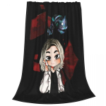 Armas Chishiya Anime Tekikate Alice In Borderland Flanell Viske Tekid Suvine Konditsioneer Dekor Pehme Soe Voodikate 75x100cm 30x40in