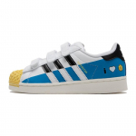 LEGO x adidas Superstar CF C I Love Lego - Valge Helesinine Laste Tennised Pilvevalge S&uuml;simust IF2911 31