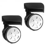 1paari pagasirattad kohvri asendusratta rull riistvara remondikomplekt 360-kraadine vurr raskeveokite ratas 10