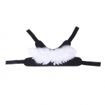 (Nikita) Ingli rinnarihm koertele Moodne lemmiklooma rindkere Selja koerte tarvikud tarvikudV&auml;ike koera ja kassi kost&uuml;&uuml;m One Size valge