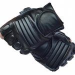 Meeste must v&auml;li, pools&otilde;rmega PU-nahast j&otilde;usaal, mootorrattakinnas, sport, kaitsev fitness, jalgrattas&otilde;it, kinnas, s&otilde;idukindad, guantes One Size must