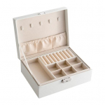 Tugeva konstruktsiooniga kaasaskantav ainulaadne kerge ja tugeva konstruktsiooniga kahekihiline ehte&uuml;mbris, ehete karp