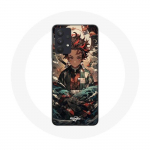 Coque Maniacase pour Samsung A32 4g demon slayer Tanjiro anime manga