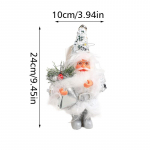 J&otilde;uluvana kaunistused kodupeo laua raamaturiiuli jaoks, peened isetehtud festivalitarbed