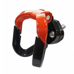 Universaalne Mootorratta Kiivri Konks Hoidik Pagasi Riiidepuu Koti Konks Alumiiniumsulam Multifunktsionaalsed Mootorratta Tarvikud oranž