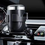 Car Cup Holder for Air Vent Mount, Adjustable Drink Stand Water Coffee Juice Tea in Vehicles Single Hook