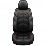 1 PC universaalne PU nahast autoistme kate SKODA Octavia Kodiaq Superb Wagon Fabia Rapid Yeti Combi Karop salongi tarvikud must