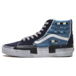 Vans Sk8 Reconstruct mugavad ja mitmek&uuml;lgsed klassikalised libisemiskindlad ja vastupidavad k&otilde;rge s&auml;&auml;rega rulakingad unisex rulakingad sini-mustad VN0005UKNGJ 35