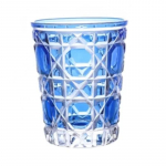 Kunstiline Mood 300-350ml Ruuduline &Uuml;mmargune Veiniklaas K&auml;sitsi Valmistatud Kristallklaas Viski Viin Sake Lik&ouml;&ouml;ri Klaas Peen Joogin&otilde;u 301-400ml must